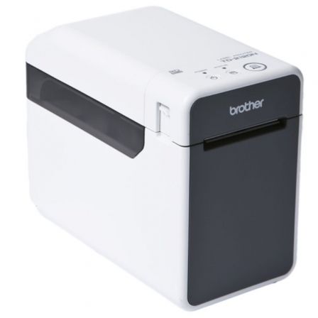 Brother TD-2125NWB Impresora Térmica de Etiquetas y Tickets, Blanco/Negro